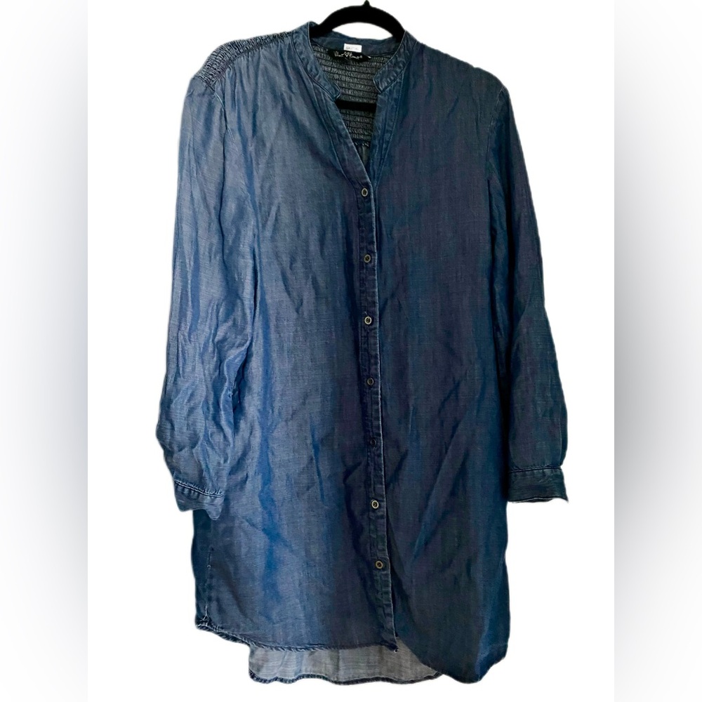 Free with purchase-Denim Tunic with pockets
